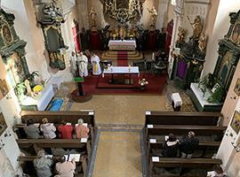 Pouť do kostela sv. Františka z Assisi v Kováni
