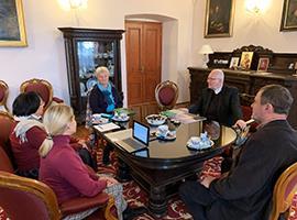Zástupkyně Národního centra pro rodinu navštívily litoměřického biskupa