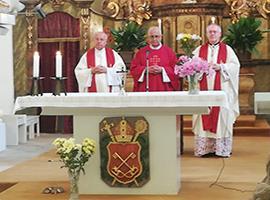 Poutní slavnost z vigilie sv. Petra a Pavla v Žitenicích