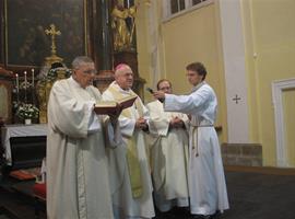 Biskup Jan Baxant na poutní mši sv. v Bazilice Všech svatých