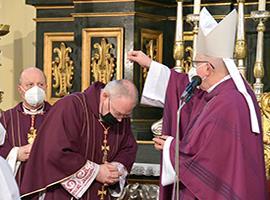 Popeleční středa 2021 v katedrále sv. Štěpána v Litoměřicích