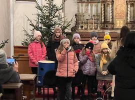 Předvánoční koncert ZŠ Bohušovice v kostele sv. Prokopa a Mikuláše