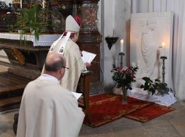 Oslava sv. Anežky České v Doksanech s Mons. Pavlem Posádem