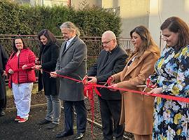 Slavnostní otevření charitních prostor Centra péče u sv. Antonína v Chomutově