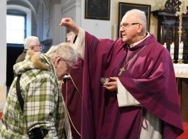 Popeleční středa s biskupem Janem Baxantem